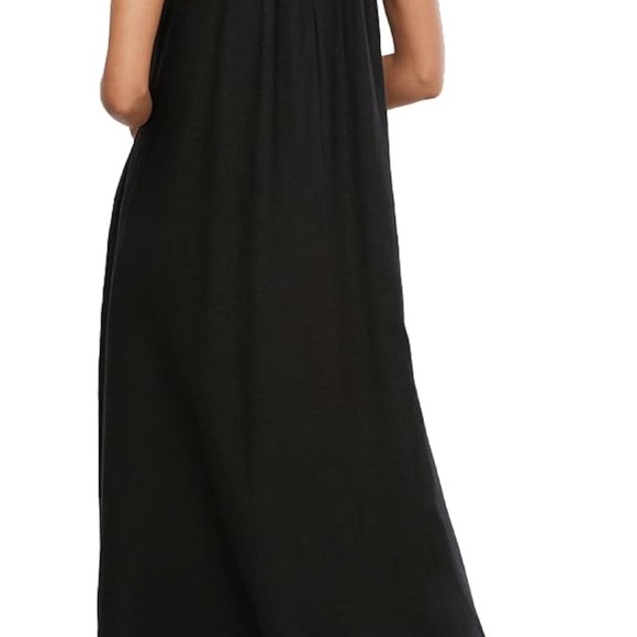 WeWoreWhat Black Halter Sleeveless Maxi Dress - Picture 2 of 3